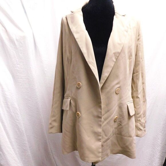 Rachel Zoe Jackets & Blazers - Rachel Zoe S Tan Oversize Blazer EUC